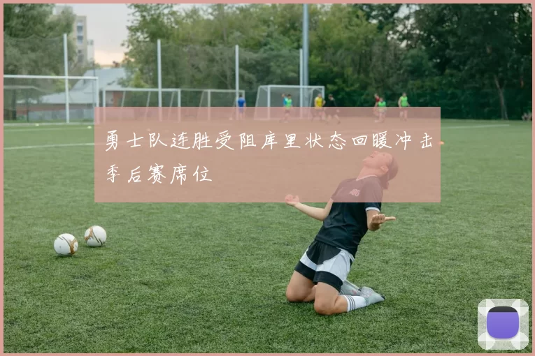 勇士队连胜受阻库里状态回暖冲击季后赛席位